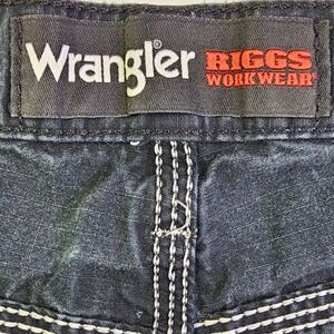 Wrangler RIGGS Workwear Men's Dark Wash Carpenter Jeans Size 36x30